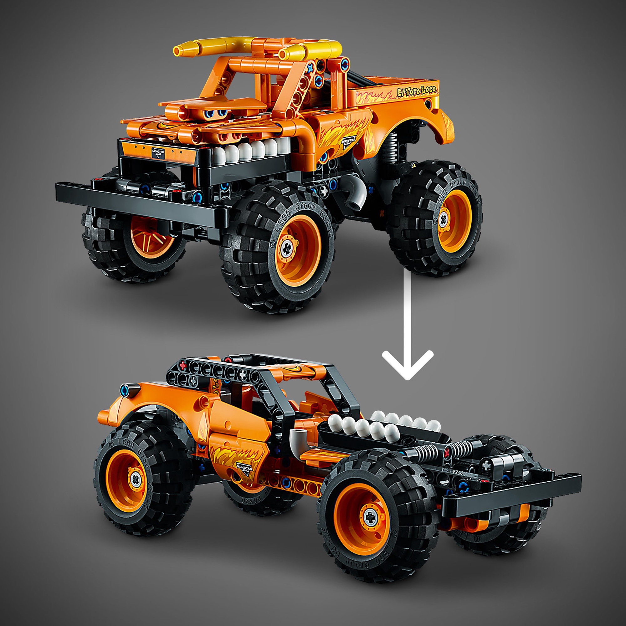 monster truck lego