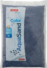 Грунт Zolux AquaSand Color 346087, 1 кг, синий