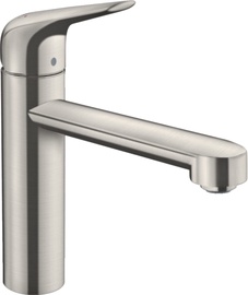 Virtuves jaucējkrāns Hansgrohe Focus M42 ComfortZone 120, nerūsējošā tērauda