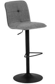 Bāra krēsls Hellen, melna/pelēka, 54 cm x 45 cm x 113 cm