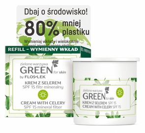 Крем для лица для женщин Floslek Green For Skin, 50 мл