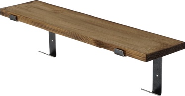 Настенная полка Kalune Design LAM012 792EVL2857, ореховый, 60 см x 14 см x 16 см