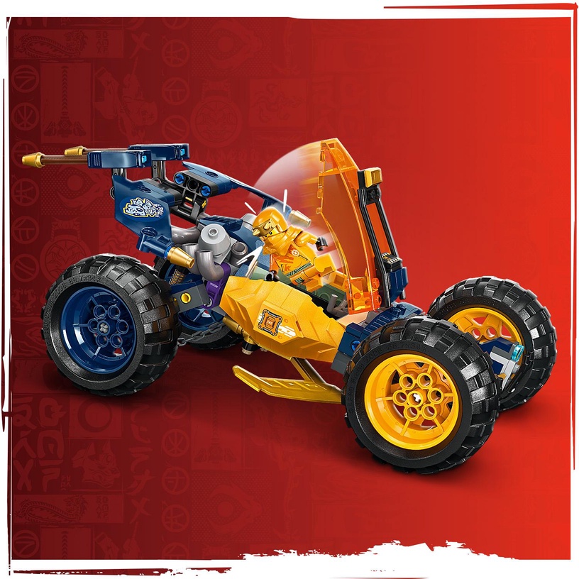 Konstruktors LEGO® NINJAGO® Arin nindzju bezceļu bagijs 71811