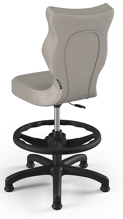 Bērnu krēsls Petit Black MT03 Size 3 HC+F, melna/pelēka, 550 mm x 765 - 895 mm