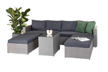 Комплект уличной мебели Domoletti Dreamen, серый, 4-8 места