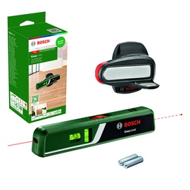 Линейный и точечный лазерный уровень Bosch Green EASY LEVEL, 283 мм