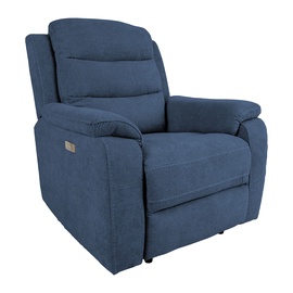 Atzveltnes krēsls Home4you Mimi 14094, zila, 92 cm x 93 cm x 102 cm