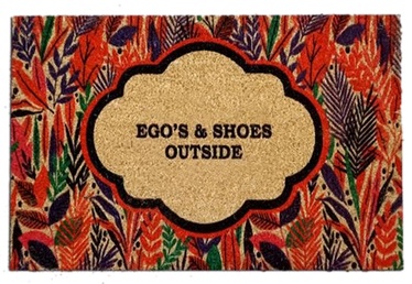 Durvju paklājs Conceptum Hypnose Egos Shoes 877CHL1219, daudzkrāsaina, 40 cm x 60 cm