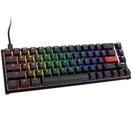 Klaviatūra Ducky Mecha Pro Cherry MX Speed Silver, EN, melna
