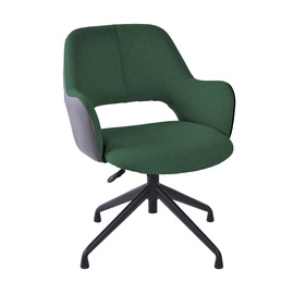 Офисный стул Home4you Keno 38921, 62 x 57 x 82 - 88 см, зеленый/серый