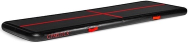 Pripučiamas gimnastikos kilimėlis Gymstick Air Track 61200-BL, juoda/raudona, 300 cm x 100 cm x 100 cm