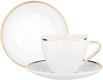 Kafijas / tējas servīze MariaPaula Moderna Gold 01010011040, 0.25 l, 18 gab.