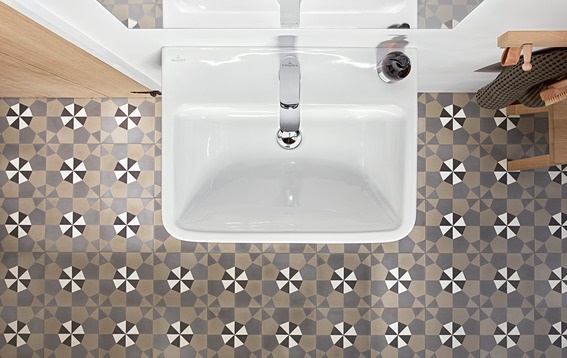 Vannas istabas izlietne Villeroy & Boch O. Novo 4A416001, keramika, 600 mm x 460 mm x 175 mm
