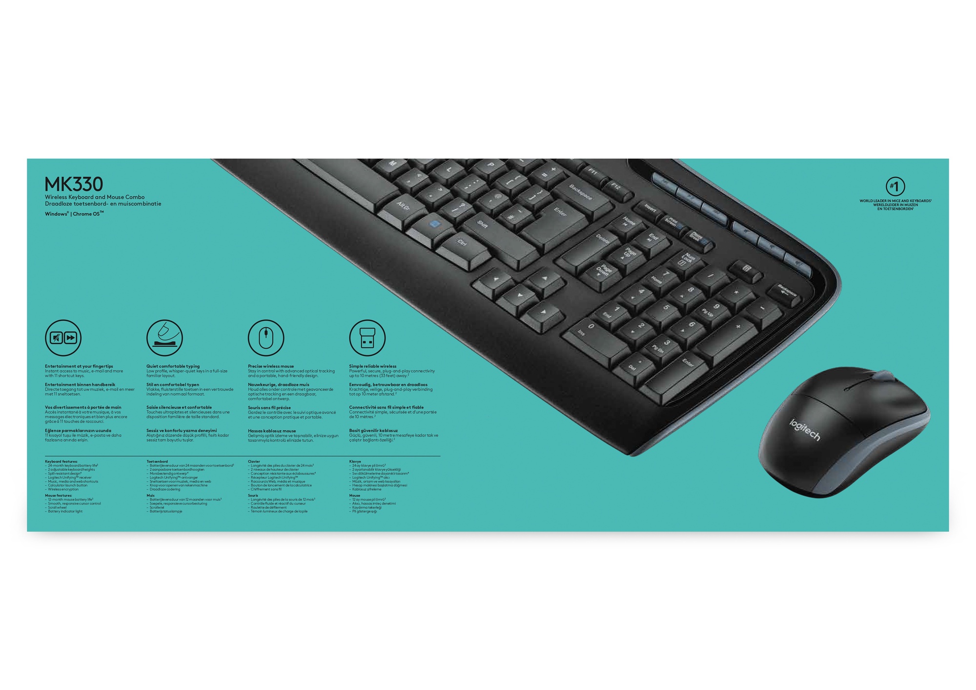 logitech k330 combo