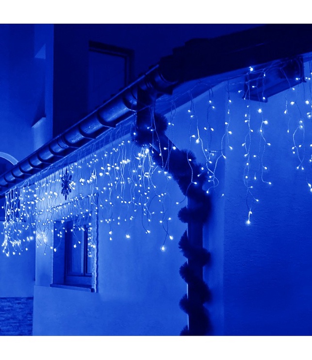 Гирлянда лампочек Springos, 14.5 м, синий