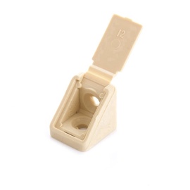 Fiksators Haushalt F2/S3, 20 mm x 20 mm x 4 mm, kļavas, 20 gab.