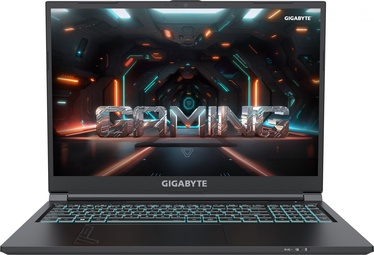 Ноутбук Gigabyte G6 KF-H3EE854KD, 13620H, 16 GB, 1 TB, 16 ″, NVIDIA GeForce RTX 4060, черный, en