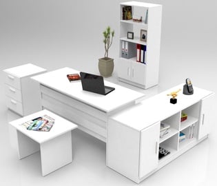Комплект мебели Kalune Design VO15 - W, белый, 140 x 60 x 73.8 см