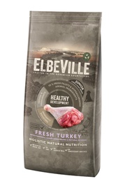 Sausā suņu barība Elbeville Healthy Development Fresh Turkey, tītara gaļa, 11.4 kg