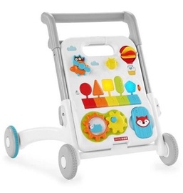 Beebi käimistool Skip Hop Explore & More Grow Along 4in1 Activity Walker, valge/mitmevärviline