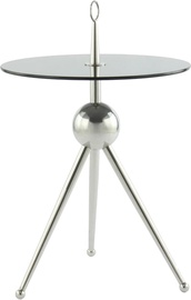 Журнальный столик Kayoom Ontario 325, серебристый/серый, 46 см x 46 см x 53 см