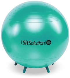 Gimnastikos kamuolys Pezzi Sitsolution Standard 10207735, žalias, 45 cm