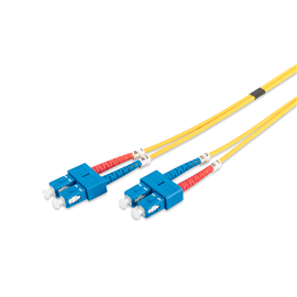 Провод Digitus SC-SC Fiber Optic Patch Cable SC Optic, SC Optic, 3 м, желтый