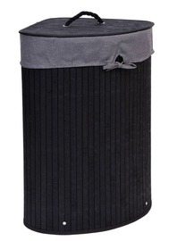 Ящик для белья Laundry Basket, 60 л, черный
