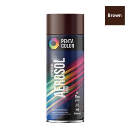 Krāsu aerosoli Pentacolor Universal, preču zīmes, brūna, 0.4 l