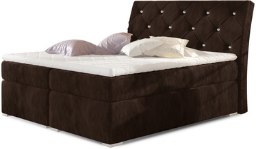 Кровать Balvin Kronos 06, 140 x 200 cm, коричневый, с матрасом