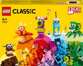 Конструктор LEGO® Classic Творческие монстры 11017, 140 шт.