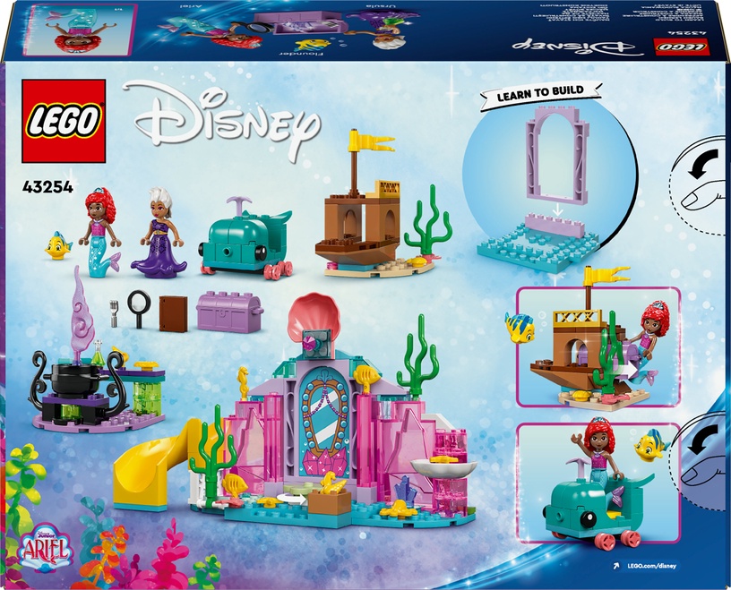 Konstruktor LEGO® Disney Princess Arieli kristallkoobas 43254