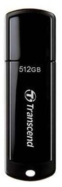 USB atmintinė Transcend JetFlash 700, juoda, 512 GB