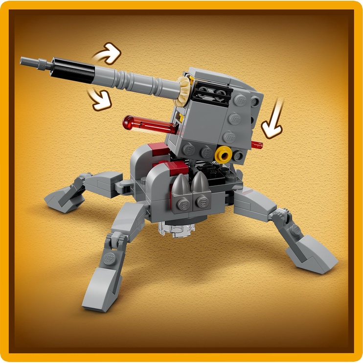 Konstruktors LEGO® Star Wars™ 501. leģiona Clone Troopers™ kaujas komplekts 75345, 119 gab.