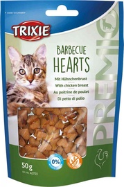 Лакомство для кошек Trixie Premio Barbecue Hearts Chicken, курица, 0.05 кг