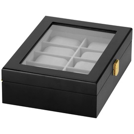 Laikrodžių dėžutė Springos HA1066, juoda