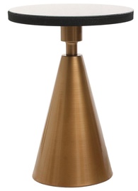 Журнальные столики Kalune Design 1001-1, золотой/черный, 42 см x 42 см x 55 см
