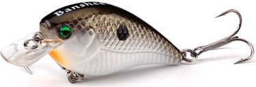 Воблер Banshee Crankbait VC03, 6 см, 12 г, коричневый/серебристый