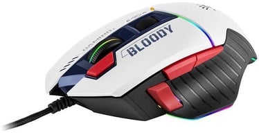 Игровая мышь A4Tech Bloody W95 Max, синий/белый/черный