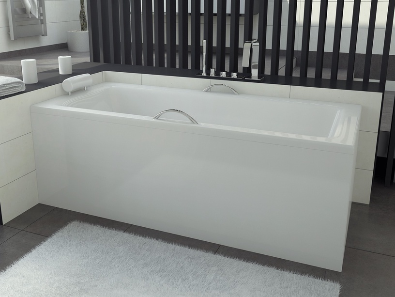 Vann, teisaldatav Besco Talia, 130 cm x 70 cm x 42 cm, ristkülik