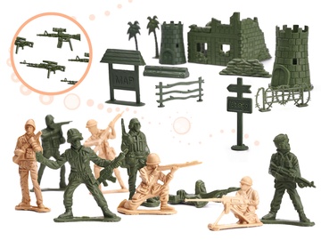 Комплект Set Of Soldiers Military Base IKONKX6187