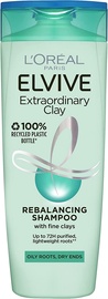 Šampūnas L'Oreal Elvive Extraordinary Clay, 370 ml