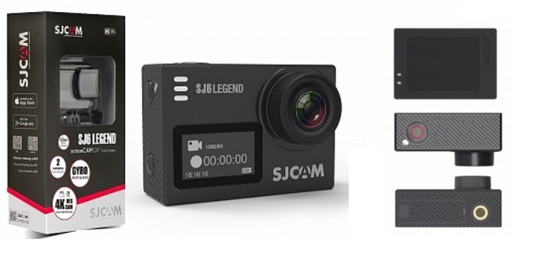 Sporta kamera Sjcam SJ6 Legend, melna