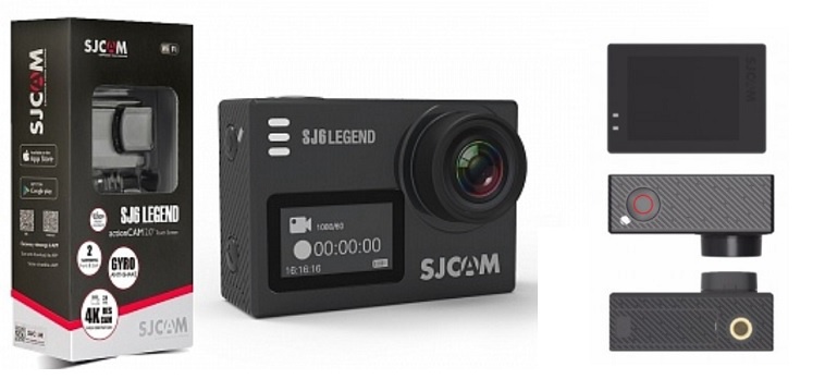 Экшн камера Sjcam SJ6 Legend, черный