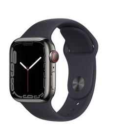 Умные часы Apple Watch 7 GPS + Cellular 45mm, черный