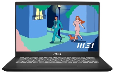 Ноутбук MSI Modern 14 C12MO-868PL, Intel® Core™ i5-1235U, 16 GB, 512 GB, 14 ″, Intel Iris Xe Graphics, черный