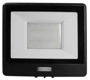 Prožektors V-TAC Floodlight, 50 W, 6500 °K, IP65, melna