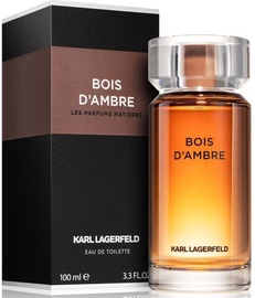 Tualetes ūdens Karl Lagerfeld Bois d'Ambre, 100 ml