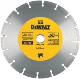 Deimantinis diskas Dewalt, 230 mm x 22.23 mm x 2.4 mm