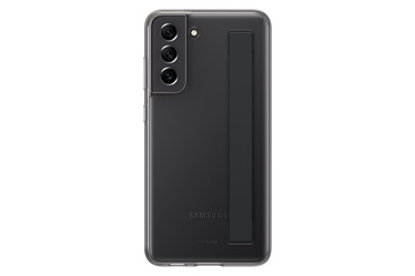 Чехол Samsung, galaxy s21 fe, серый